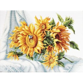 Luca-S Borduurpakket zonnebloemen 2
