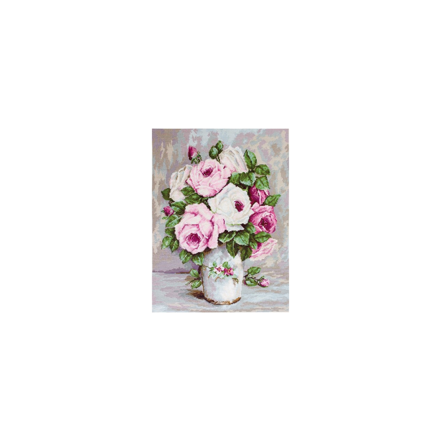 Luca-S Embroidery kit Mixed Roses 2