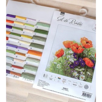 Luca-S Borduurpakket Poppies 5