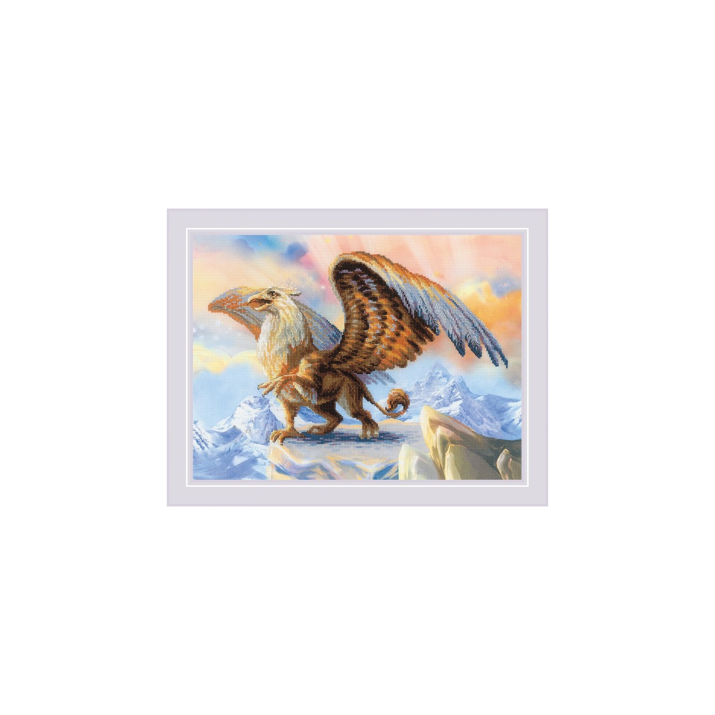 Riolis Kit de broderie Griffon