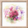 Embroidery kit Watercolor Phlox