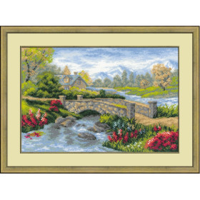 Embroidery kit Summer View Embroidery kit Summer View
