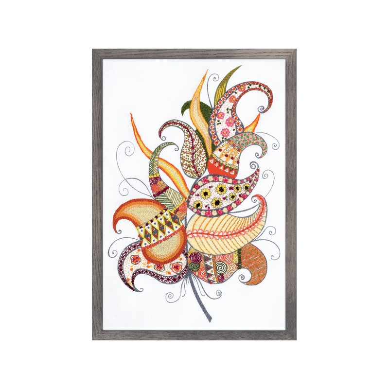 Embroidery kit Magic Feather Embroidery kit Magic Feather