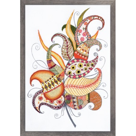 Kit de broderie Plume magique