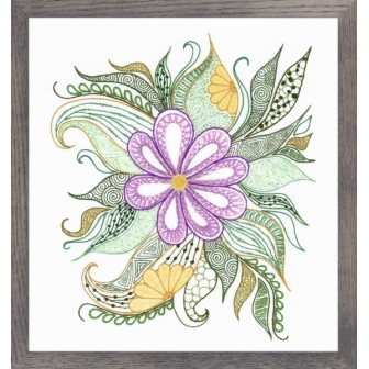 Riolis Stickset Liebliche Blume