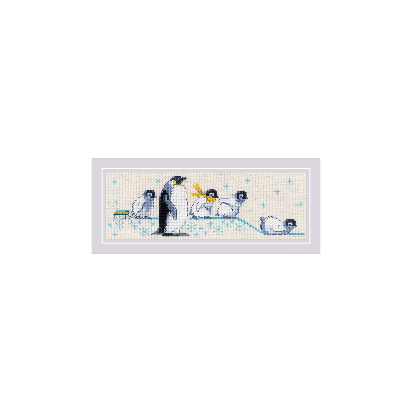 Riolis Borduurpakket Pinguïns