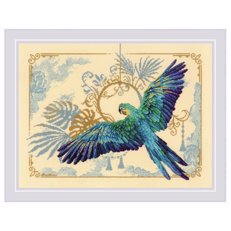 Kit de broderie Beauté tropicale Kit de broderie Beauté tropicale