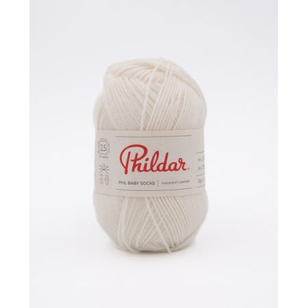 Laine Phildar Phil Baby + Socks Ecru