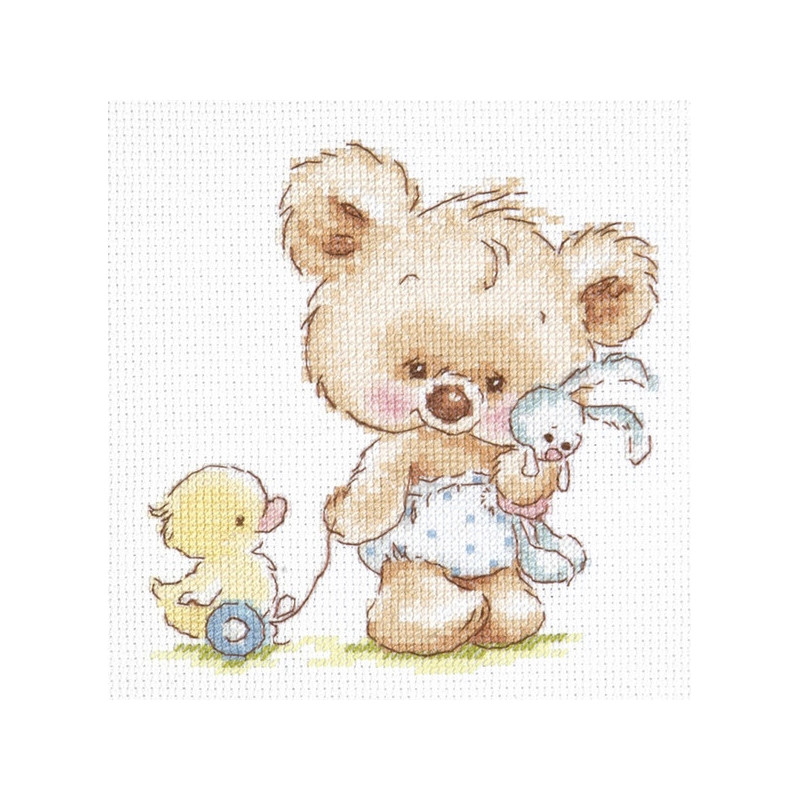 Embroidery kit My Toys Embroidery kit My Toys