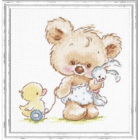 Kit de broderie Mes jouets