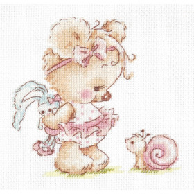 Kit de broderie Je suis ami avec toi !
