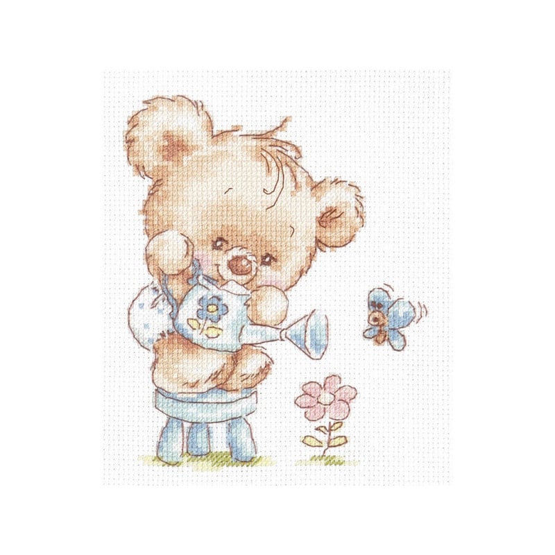 Embroidery kit My Flower