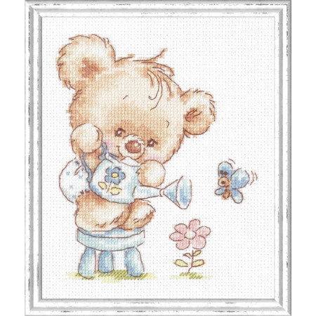 Embroidery kit My Flower