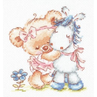 Kit de broderie J'aime mon cheval