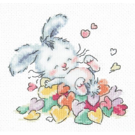 Stickset In Liebe gebadet
