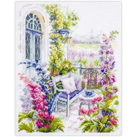 Embroidery kit Cozy Terrace