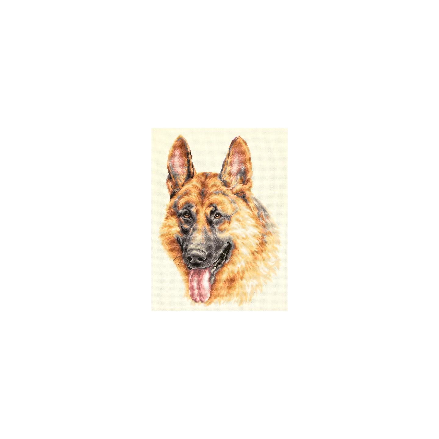 Embroidery kit German Shepherd