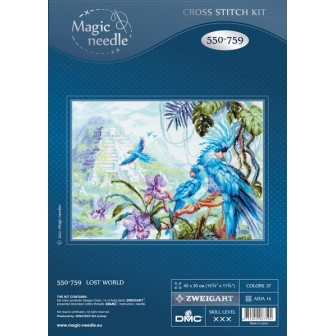 Kit de broderie Monde perdu
