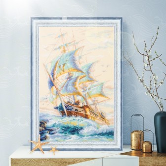 Kit de broderie Vent de chance