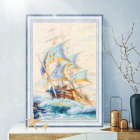 Embroidery kit Wind of Luck