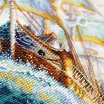 Embroidery kit Wind of Luck