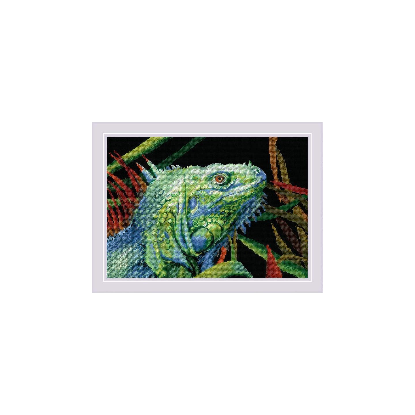 Riolis Stickset Leguan