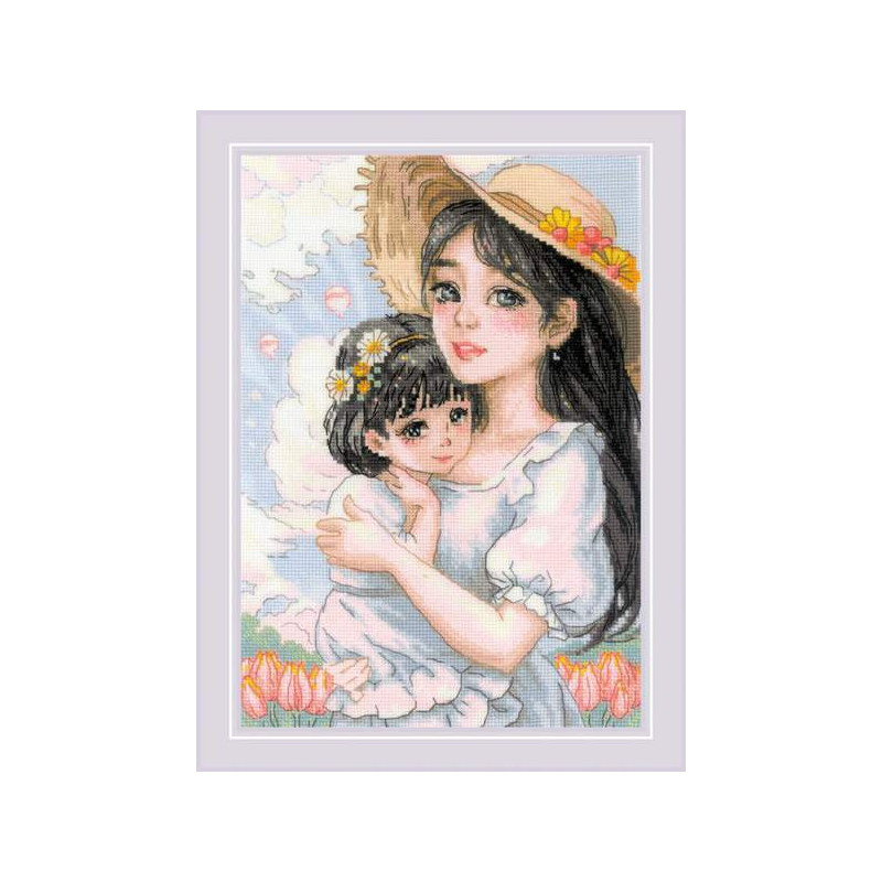 Embroidery kit Tender Love Embroidery kit Tender Love