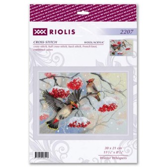 Riolis Embroidery kit Winter Whispers