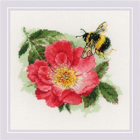Riolis Embroidery kit Furry Bumblebee