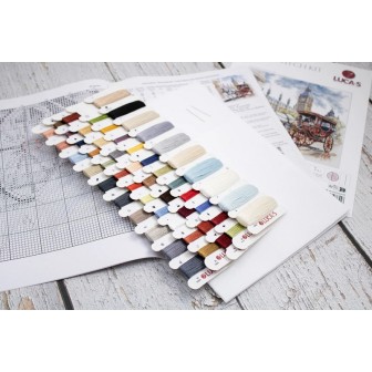 Luca-S Embroidery kit Carriage Ride