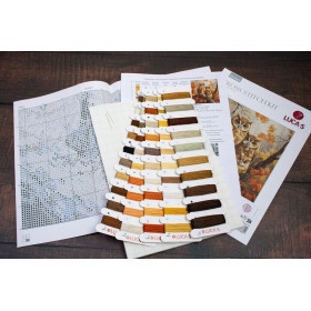 Embroidery kit The Owls Family