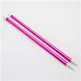 Knitpro Zing single pointed needles 10 mm, length 40 cm