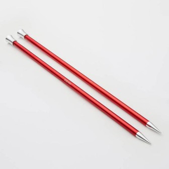 Knitpro Zing aiguilles droites 9 mm