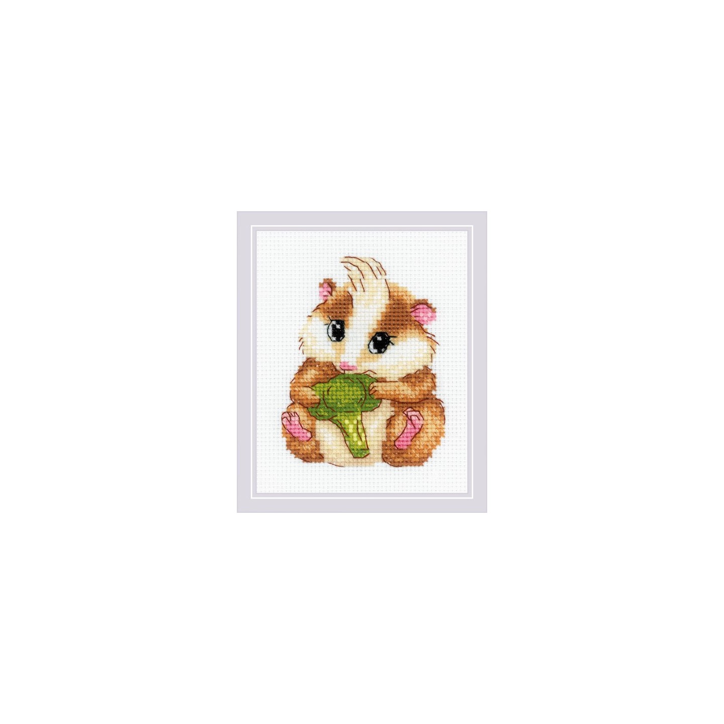 Riolis Stickset Süßer Hamster