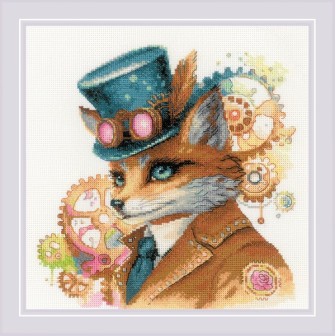 Riolis Borduurpakket Steampunk-vos
