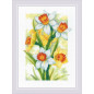 Embroidery kit Spring Glow Daffodils