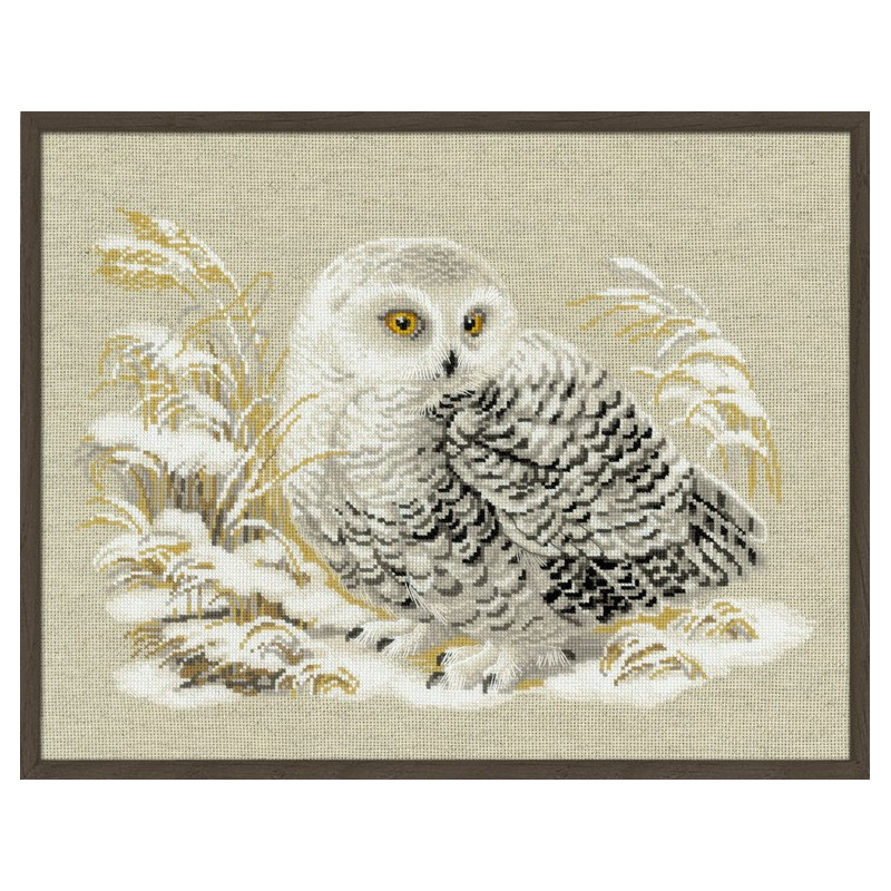 Borduurpakket Witte Uil Borduurpakket Witte Uil