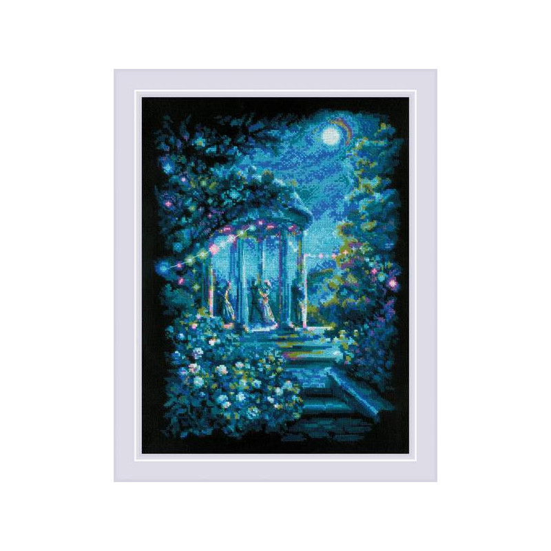 Kit de broderie Magie du clair de lune Kit de broderie Magie du clair de lune
