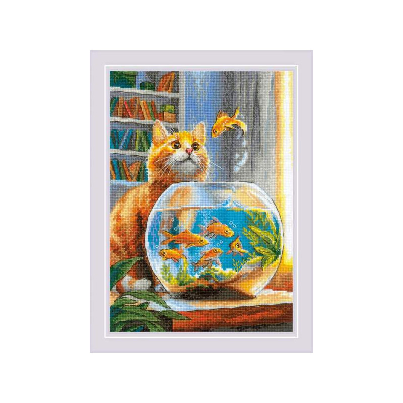 Embroidery kit Ginger Observer Embroidery kit Ginger Observer