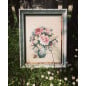 Embroidery kit Peonies and Wild Roses