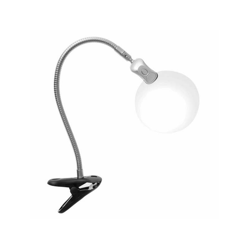 Loeplamp met klem