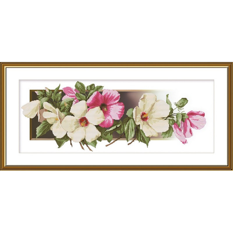 Borduurpakket Hibiscus