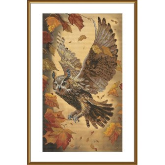 Stickset Herbstflug