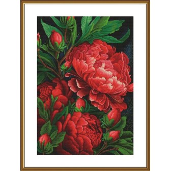 Embroidery kit Passionate feeling
