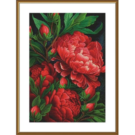 Embroidery kit Passionate feeling