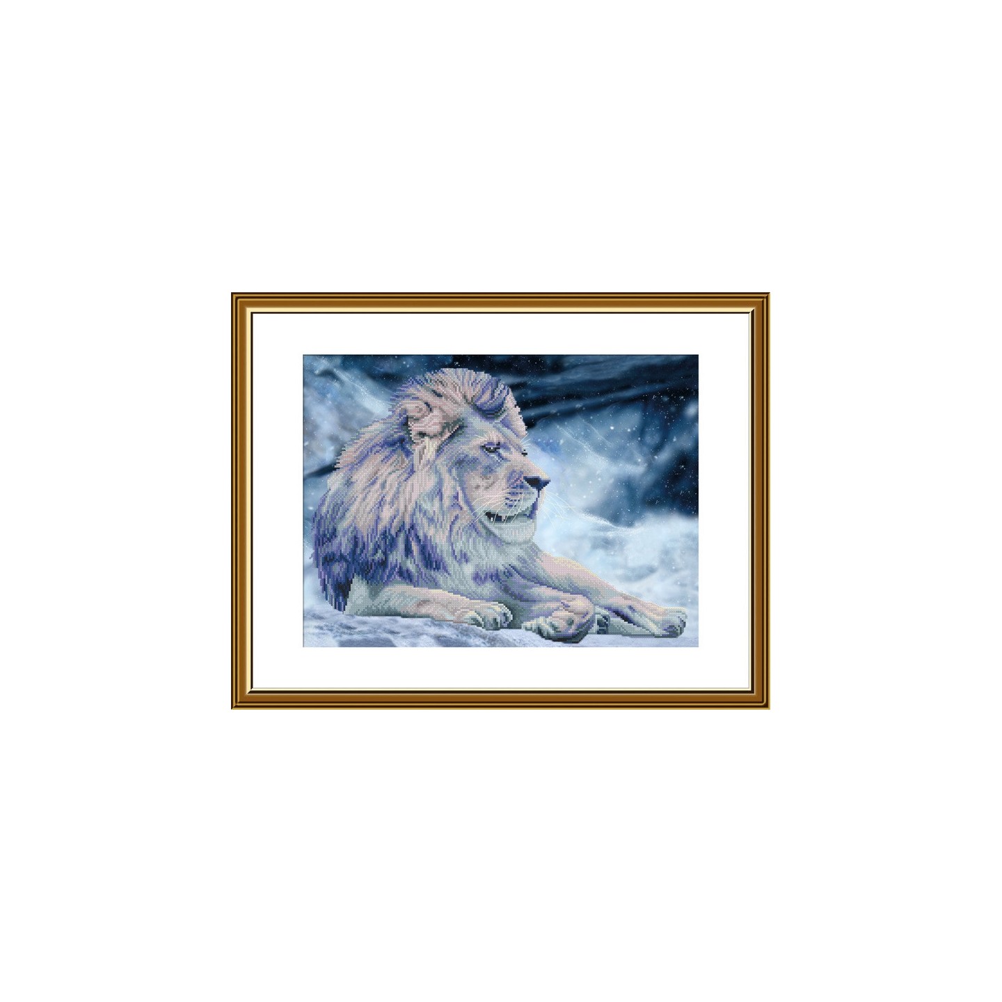 Kit de broderie Le roi Lion
