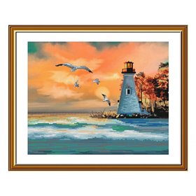 Embroidery kit Lighthouse