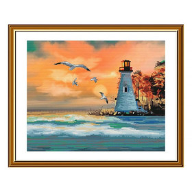 Embroidery kit Lighthouse