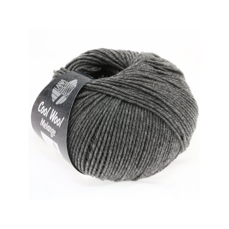 Cool Wool Mélange Donkergrijs gemeleerd 0412 Cool Wool Mélange Donkergrijs gemeleerd 0412