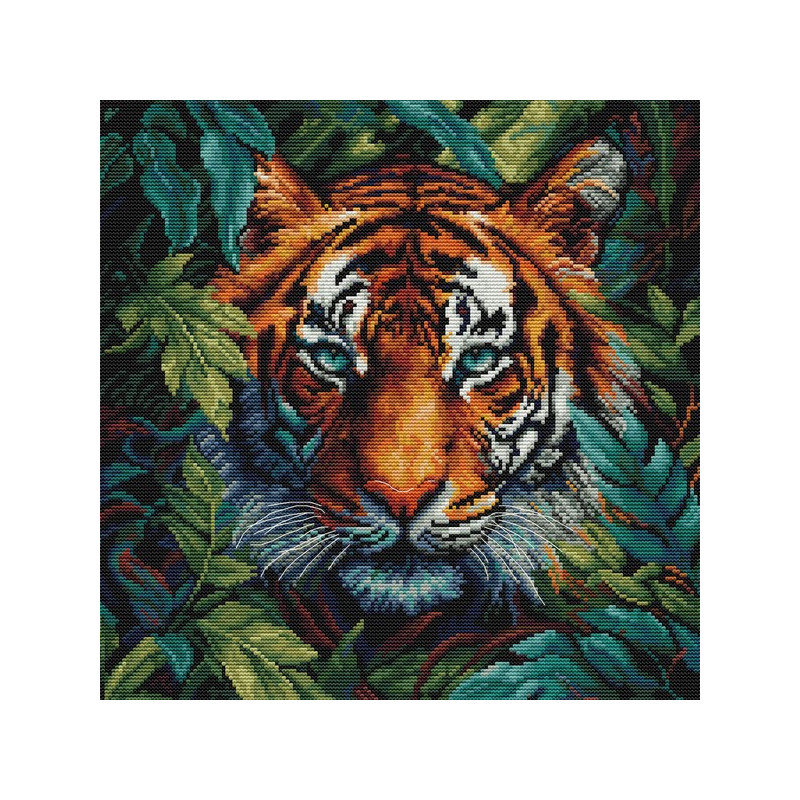 Stickset Tiger des Dschungels